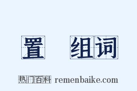 置換组词是什么意思的图片